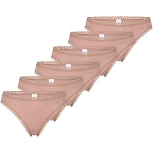 sloggi Dames string 6 pack GO Crush