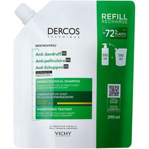 Vichy - Dercos Anti-Roos DS - Shampoo - 390ml - Voor Droog Haar - Seleniumdisulfide en Salicylzuur