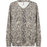 Soyaconcept - VIOLET 2 - Blouse - Crème/Aubergine - Dierenprint
