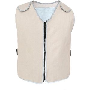 Inovra Plus - Zomerkoelvest met Verstelbare IJszakken - Koelvest voor Vissen en Fietsen - Chef's Koelvest met Koudecompressen