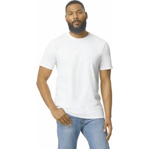Gildan T-shirt voor volwassenen Softstyle GI980 - White - 3XL