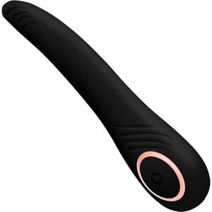 Cupitoys® Vibrator met tong - 18,9cm - Zwart - 12 standen - Vibrators voor vrouwen en mannen - Sex toys voor vrouwen en mannen