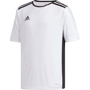 adidas Sportshirt - Maat 140  - Unisex - wit,zwart