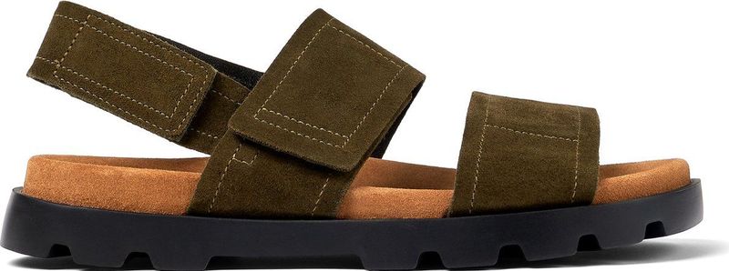 Camper - Brutus - Sandalen - Zwart - Leer - Dempende Voetbedden