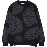 Makia - Cones - Trui - Zwart - Gebreid - 100% Biologisch Katoen