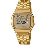 Casio Vintage ICONIC  A158WETG-9AEF Unisex Horloge 36,3 mm - Geel