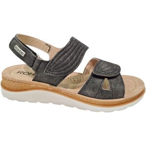 Rohde - Baviera 1309 - Sandaal - Zwart - Leer