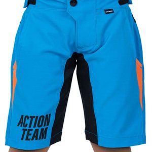 Cube Vertex Rookie X Actionteam Wijde Korte Broeken Blauw 2XS