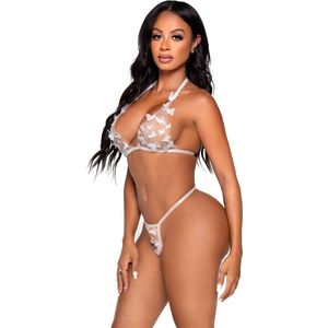 Bra top and g-string panty