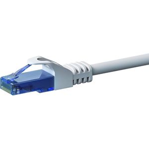 Danicom UTP CAT6a patchkabel / internetkabel 0,50 meter wit - 100% koper - netwerkkabel
