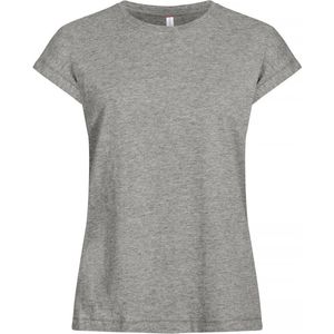 Clique Fashion Top Women 029005 - Grijsmelange - 34/XS