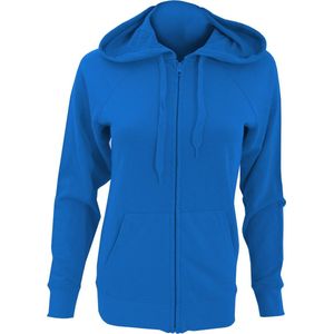 Fruit Of The Loom Dames Getailleerd Lichtgewicht Hoodie Dames met Capuchon(240 GSM) (Royaal Blauw)