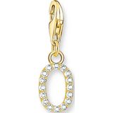 Thomas Sabo - 1978-414-14 - Charm - Wit - 925er Zilver Geel Verguld - Letter O