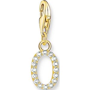 Thomas Sabo - 1978-414-14 - Charm - Wit - 925er Zilver Geel Verguld - Letter O