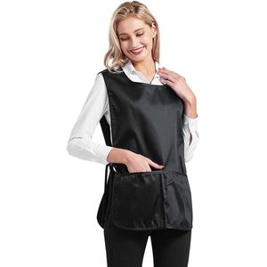 Unisex shorts 2-pack universele shorts verstelbare taille met 2 zakken - Zwart