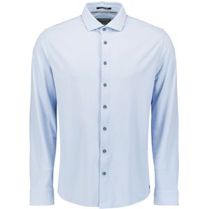 Jersey - Travelshirt - Blauw - Stretch - Ademend