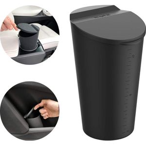 BMZX - Auto Prullenbak - Zwart - Kunststof