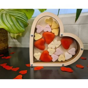 Lila Design - Valentijn Giftbox - GRATIS VERZONDEN - Uniek Houten Ontwerp! - Roos