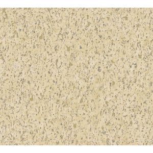 BEIGE/GRIJS GOUDSTRUCTUUR BEHANG - AS Creation AS Neue Bude 2.0 editie 2