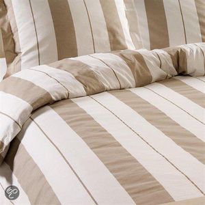 Papillon - Max - Dekbedovertrek - Sand - 2-persoons - 200x200/220 cm + 2 slopen