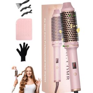 CASSICO - Thermal Brush - Keramische Warmteborstel - Roze - Krulborstel en Stijlborstel in 1