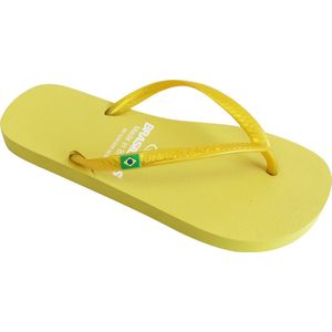 Brasileras Slippers dames- Geel- 36/37