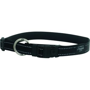Rogz Utility Halsband Zwart - Hondenhalsband - 43-70x2.5 cm