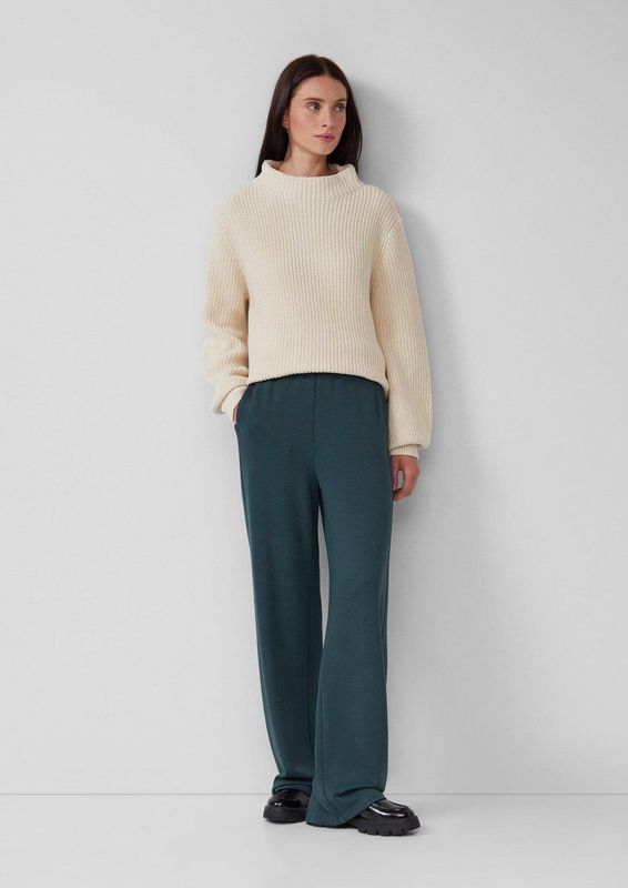 Sportbroeken - Scuba Joggers - Wijde Pijpen - Hoog Uitgesneden Elastische Tailleband