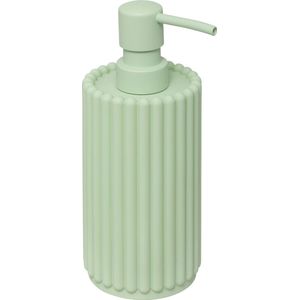 5Five Bonbon Zeeppomp/Zeepdispenser - Geribbeld - 350ml - Groen