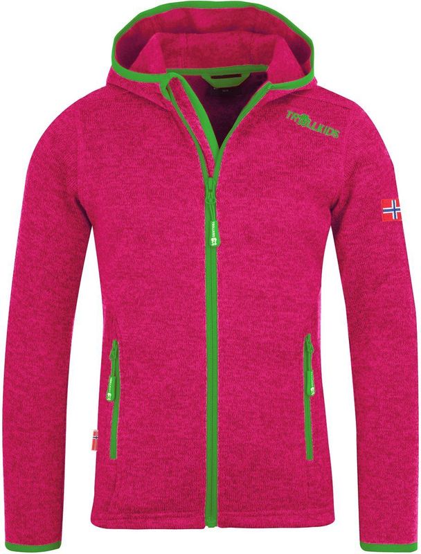 Trollkids Girls Jondalen Jacket XT Fleecevest (Kinderen |roze)