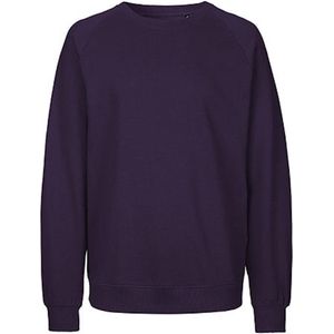 Neutral - Unisex Sweatshirt - Purple - 100% Biologisch Katoen maat S