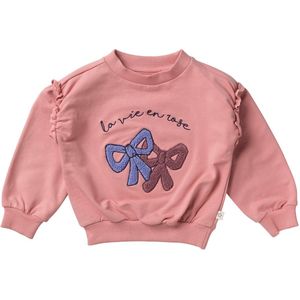 La Vie Ruffle Sleeve Sweater - Stijlvolle Meisjestrui | Your Wishes 122