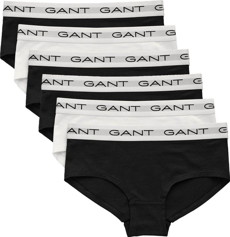 GANT - Hipsterslip - Set van 6 - Zachte Katoenen Stretchstof