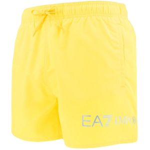 Emporio Armani heren zwemshort side logo geel