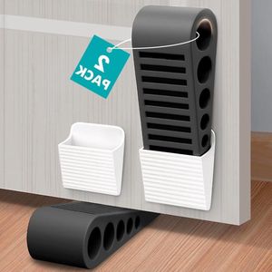 Deurstopper wig voor de vloer antislip en duurzaam rubberen wiggen voor alle oppervlakken