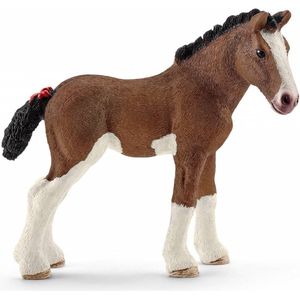 Schleich Boerderij - CLYDESDALE VEULEN - Speelfiguur