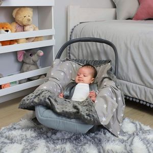 wikkeldeken \ babyzitje, deken / knuffeldeken, kinderwagendeken voor kinderwagen, buggy‘s,