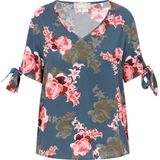 usha - Blouse - Floral Print - Regular Fit