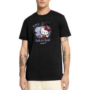 Hello Kitty Halloween Trick Of Treat Premium T Shirt Heren