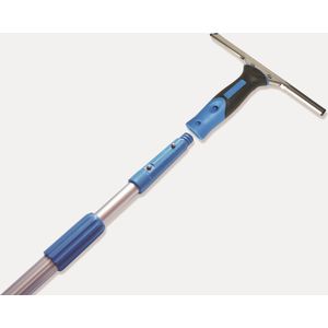 Lewi professionele Telescoopsteel 4 meter (4x100 cm) 4 segmenten Aluminium met Conische adapter