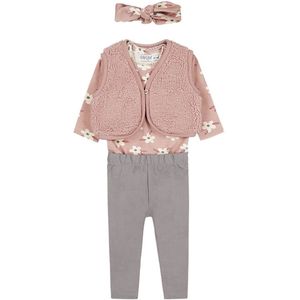 Dirkje Meisjes Kledingset - Light mauve