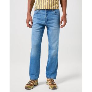 Wrangler - Texas-Fit Jeans - Blauw - Katoen