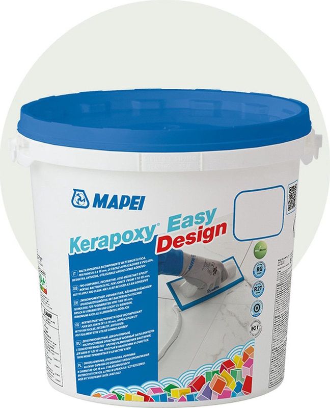 MAPEI Kerapoxy Easy Design Voegmortel - Voor Keramische Tegels & Natuursteen - Kleur 103 White Moon - 3 kg