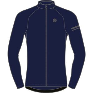 AGU Thermo Fietsshirt Lange Mouwen Essential Heren - Blauw - M