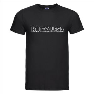 Kut collega T-shirt - 100% Katoen - Maat 3XL - Classic Fit - Zwart