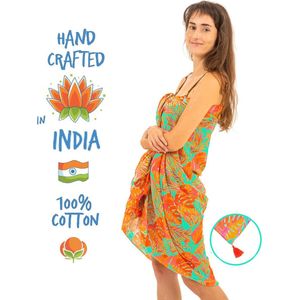 Strandpareo - Mandala Sarong - Bikini Swimsuit Cover Up - Beach Dress - Wrap