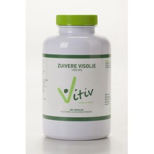 Zuivere visolie 1000 mg 180 capsules