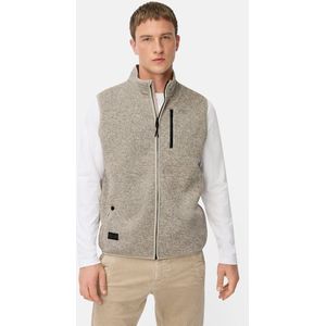 camel active - Fleecevest - Haver - Met Opstaande Kraag