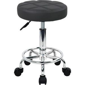 rolkruk - Roller Stool with Footrest Office Stools Height adjustable