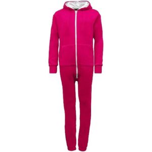 Roze Onesie kinderen - Onesie Jongens - Onesie Meisjes - Maat 158